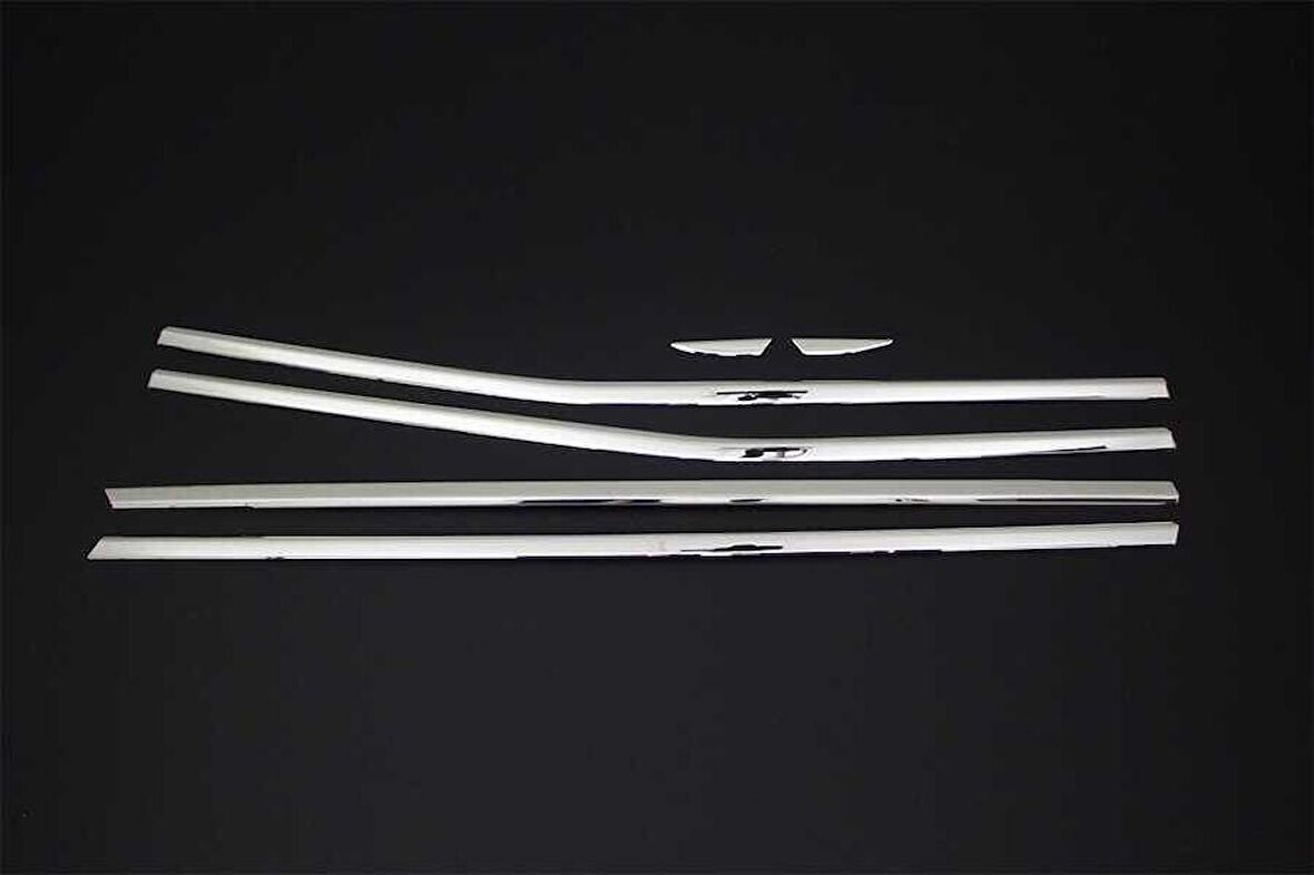 Renault Megane 4 HB Krom Cam Çıtası 6 Parça 2016 ve Sonrası