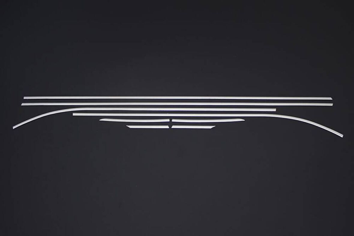 Seat Leon 5F Krom Cam Çıtası 8 Parça 2012-2017 Arası