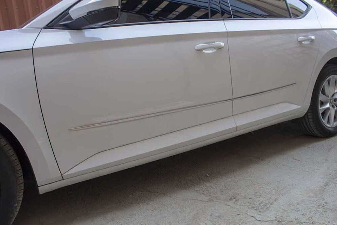OMSA Skoda Superb  2 SD B6 Krom Yan Kapı Çıtası 4 Parça 2015-2023 Arası