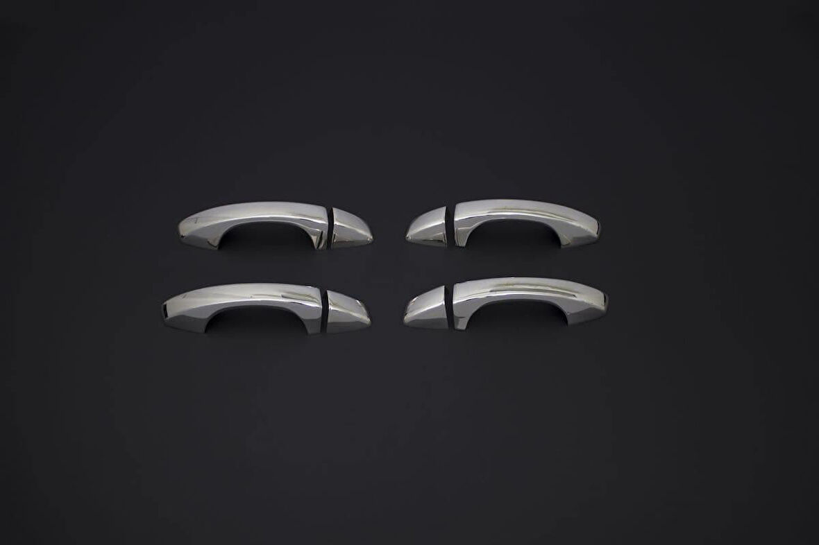 OMSA Skoda Kamiq Krom Kapı Kolu 4 Kapı 8 Parça Sensörsüz 2020 ve Sonrası