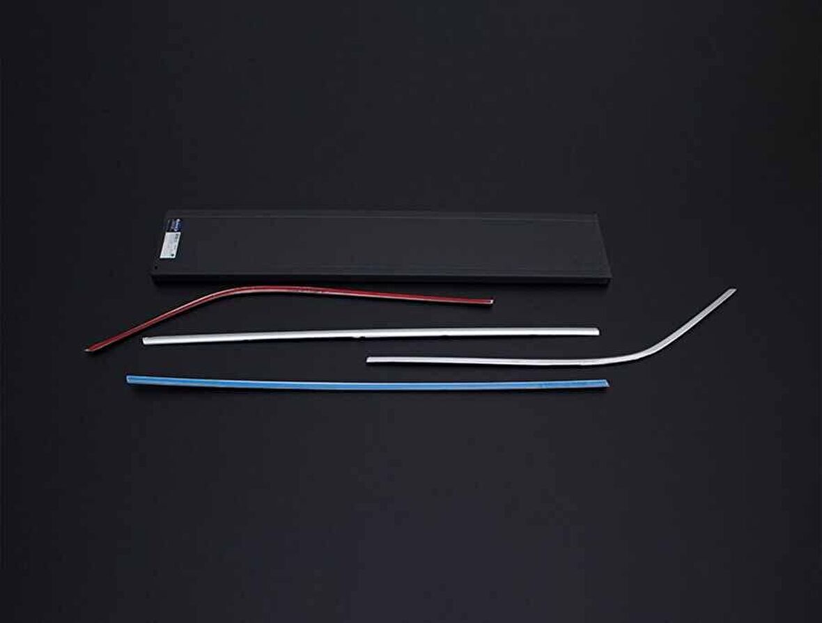 Toyota C-HR Krom Cam Çıtası 4 Parça 2016 ve Sonrası