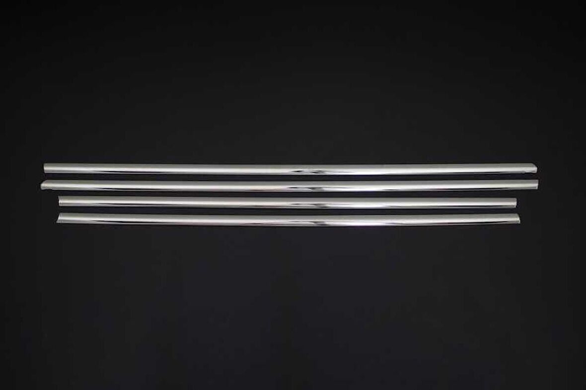 VW Golf 7 Krom Cam Çıtası 4 Parça 2013 ve Sonrası