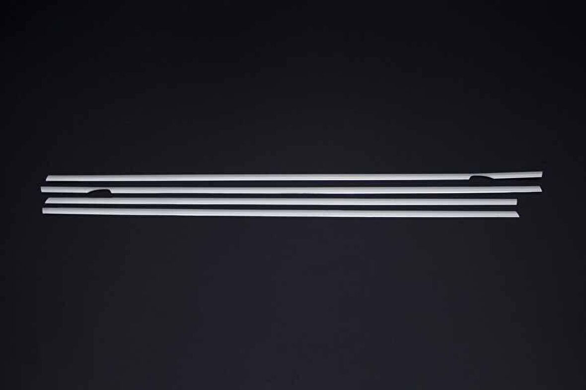 VW Golf 6 Krom Cam Çıtası 4 Parça 2010-2013 Arası