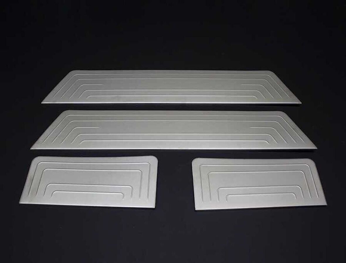 VW T5 Transporter Norm Kapı Eşiği 4 Parça (Taşlı) 2003 ve Sonrası