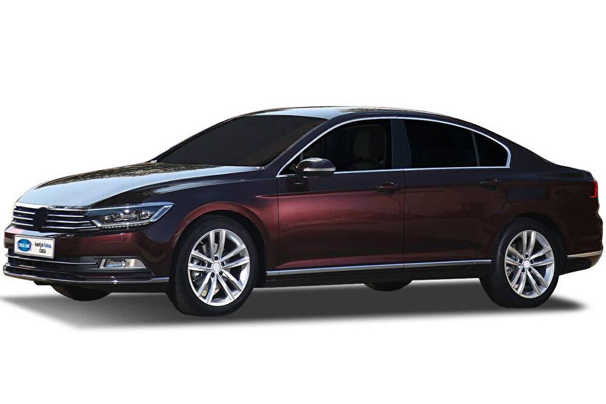 VW Passat B8 Krom Yan Kapı Alt Çıtası 8 Parça 2015-2019 Arası