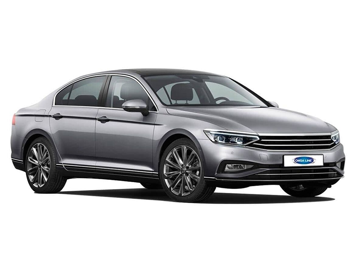 VW Passat B8.5 Krom Cam Çerçevesi 8 Parça 2019 Sonrası