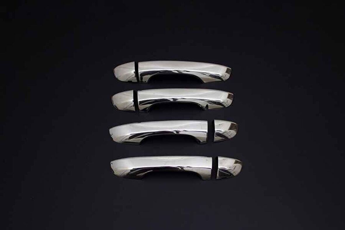 VW Tiguan Krom Kapı Kolu 4 Kapı Sensörsüz 2016 ve Sonrası