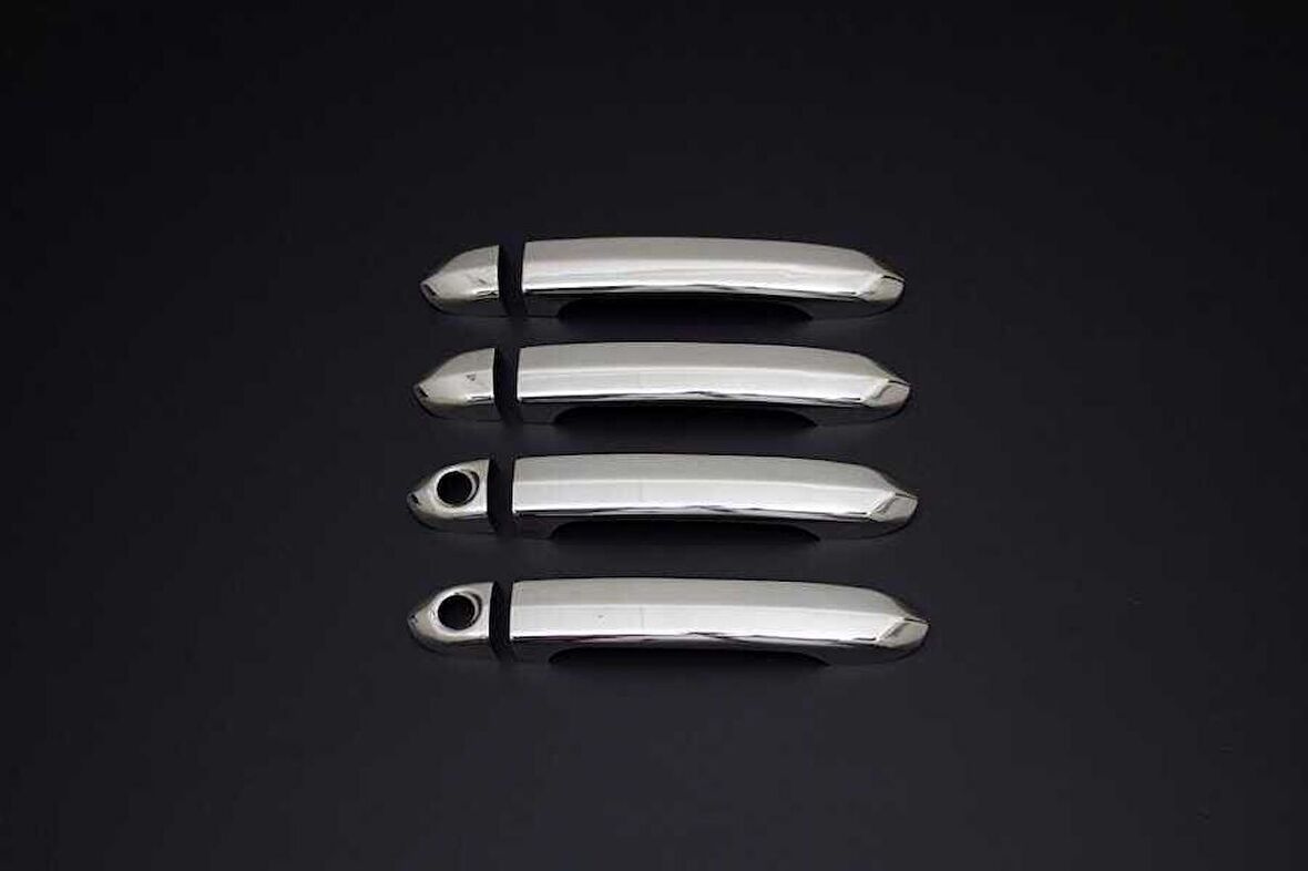 VW Crafter Krom Kapı Kolu Çift Delik 4 Kapı 8 Parça 2017 ve Sonrası