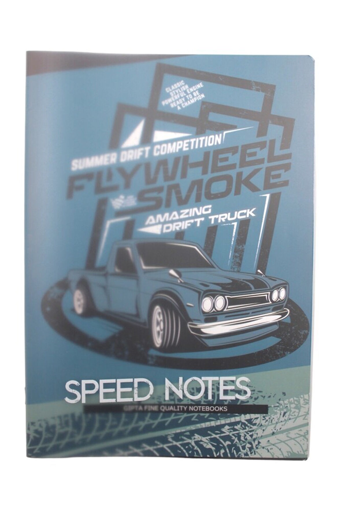 Gıpta A4 60 Yaprak Kareli Speed Notes Plastik Kapak Defter