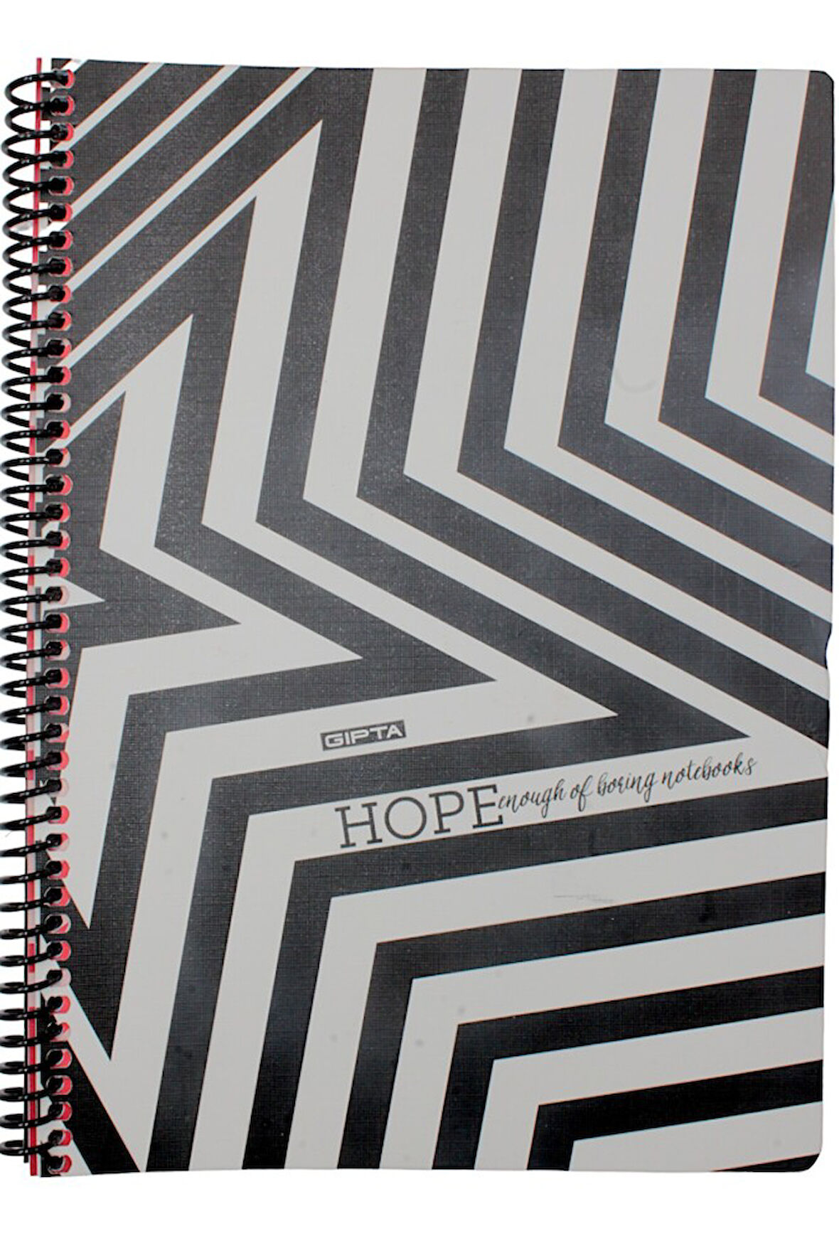 Gıpta Hope 19x26 80 Yaprak Kareli Spiralli Karton Kapak Defter Yıldız 1195