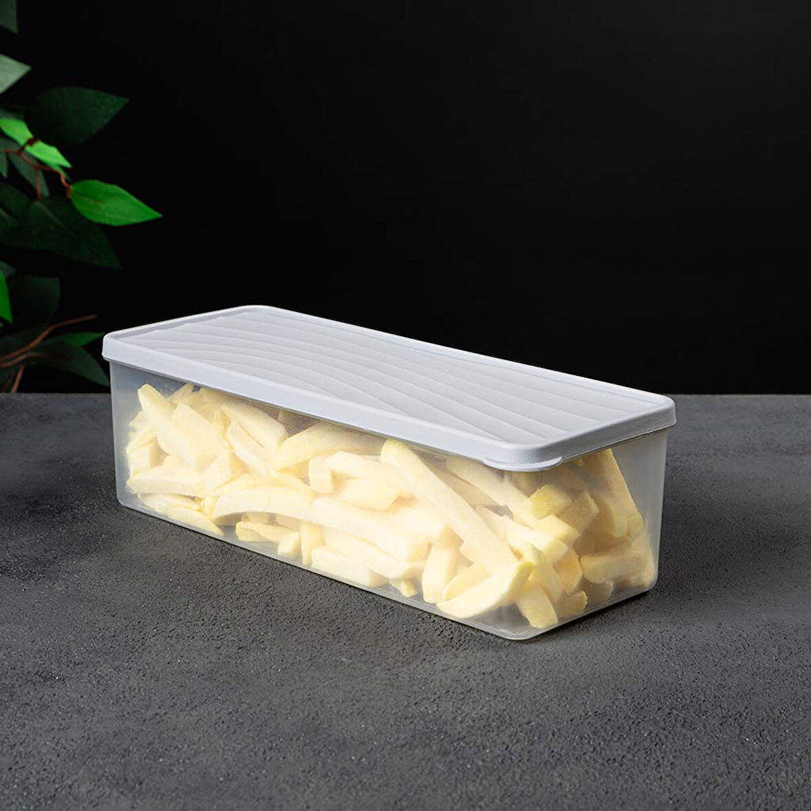 Derin Dondurucu Saklama Kabı – Kapaklı – Şeffaf, BPA’sız, Sızdırmaz