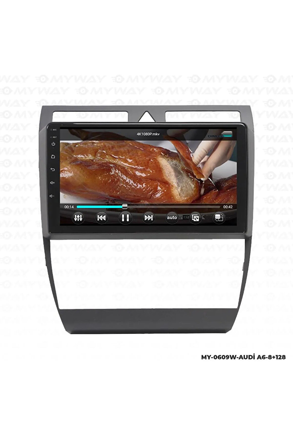 AUDİ A6 ANDROİD 12 MULTİMEDYA CARPLAY 4GB RAM+64GB HDD NAVİGASYON EKRAN