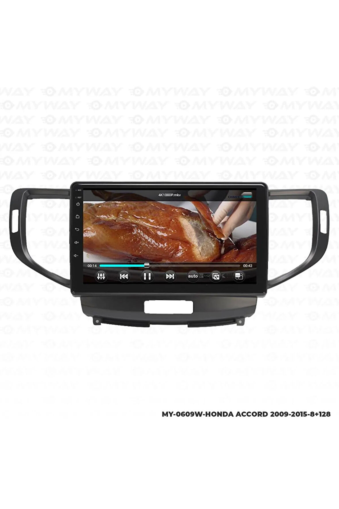 HONDA ACCORD ANDROİD 12 MULTİMEDYA CARPLAY 4GB RAM+64GB HDD 2009-2015 NAVİGASYON EKRAN