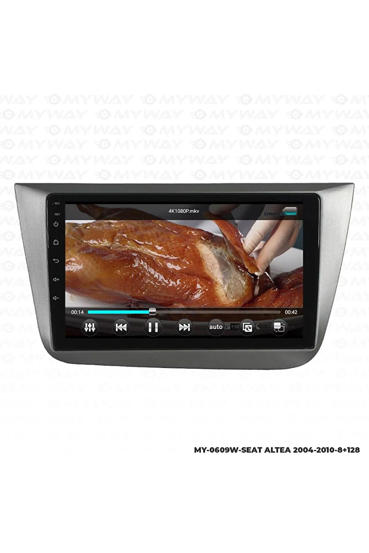 SEAT ALTEA ANDROİD 12 MULTİMEDYA CARPLAY 4GB RAM+64GB HDD NAVİGASYON EKRAN