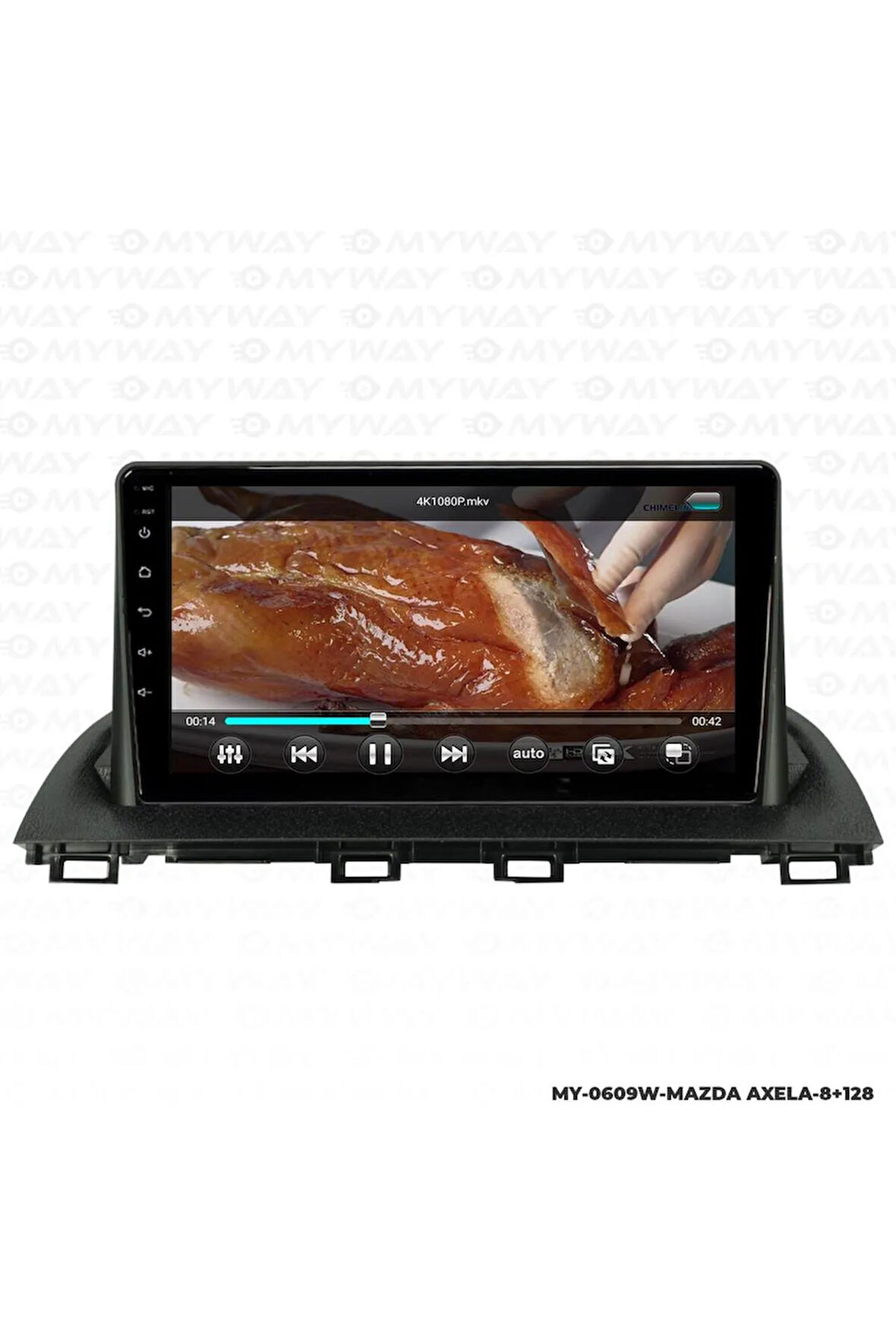 MAZDA AXELA ANDROİD 12 MULTİMEDYA CARPLAY 4GB RAM+64GB HDD NAVİGASYON EKRAN