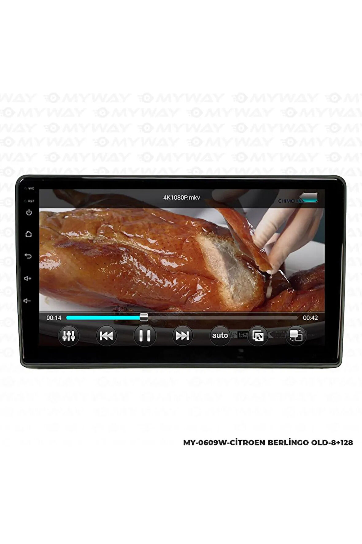 CİTROEN BERLİNGO ANDROİD 12 MULTİMEDYA CARPLAY 4GB RAM+64GB HDD NAVİGASYON EKRAN