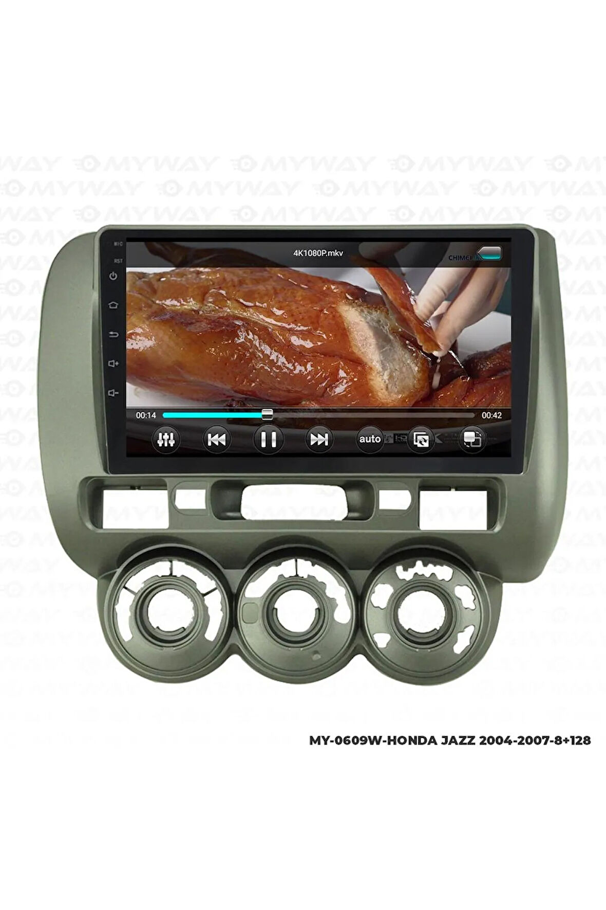 HONDA CİTY ANDROİD 12 MULTİMEDYA CARPLAY 4GB RAM+64GB HDD NAVİGASYON EKRAN