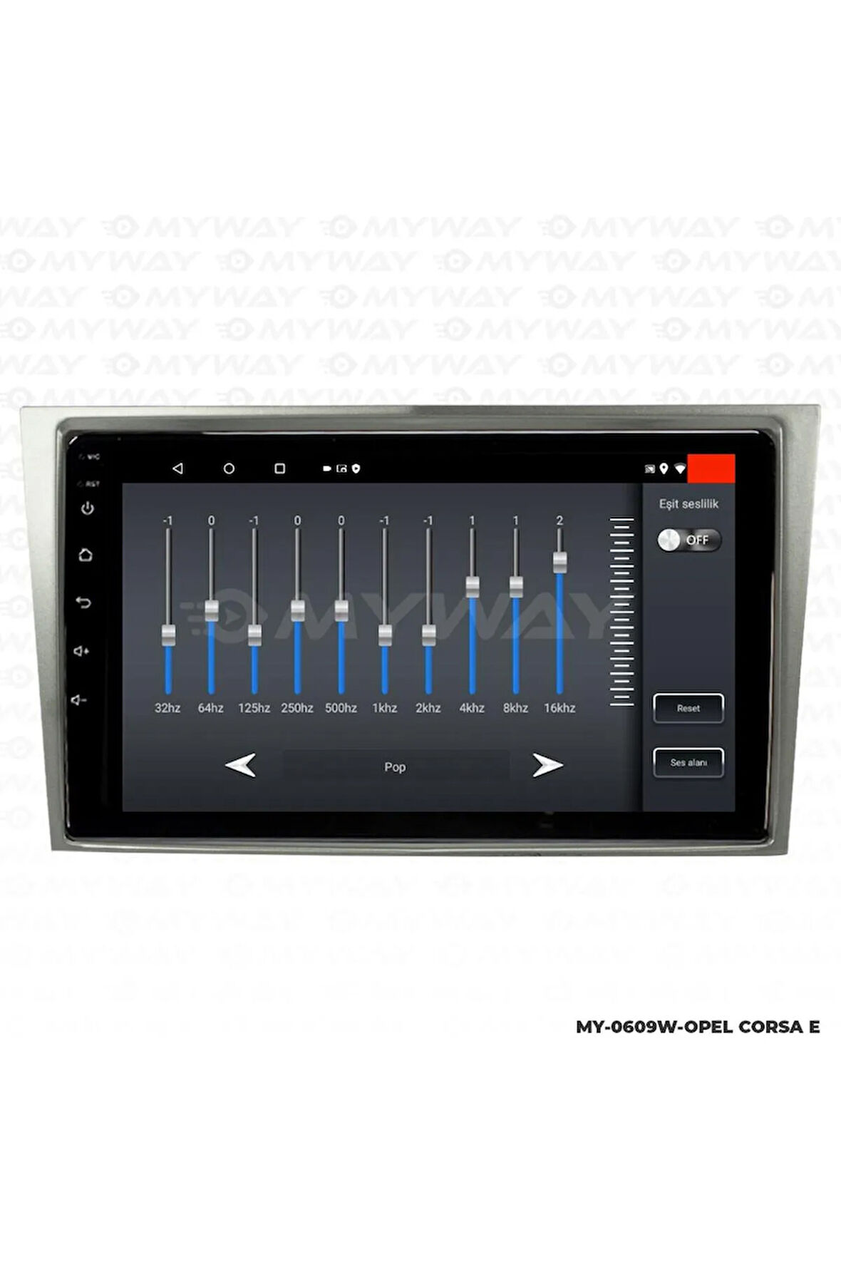 OPEL CORSA E ANDROİD 12 MULTİMEDYA CARPLAY 4GB RAM+64GB HDD NAVİGASYON EKRAN