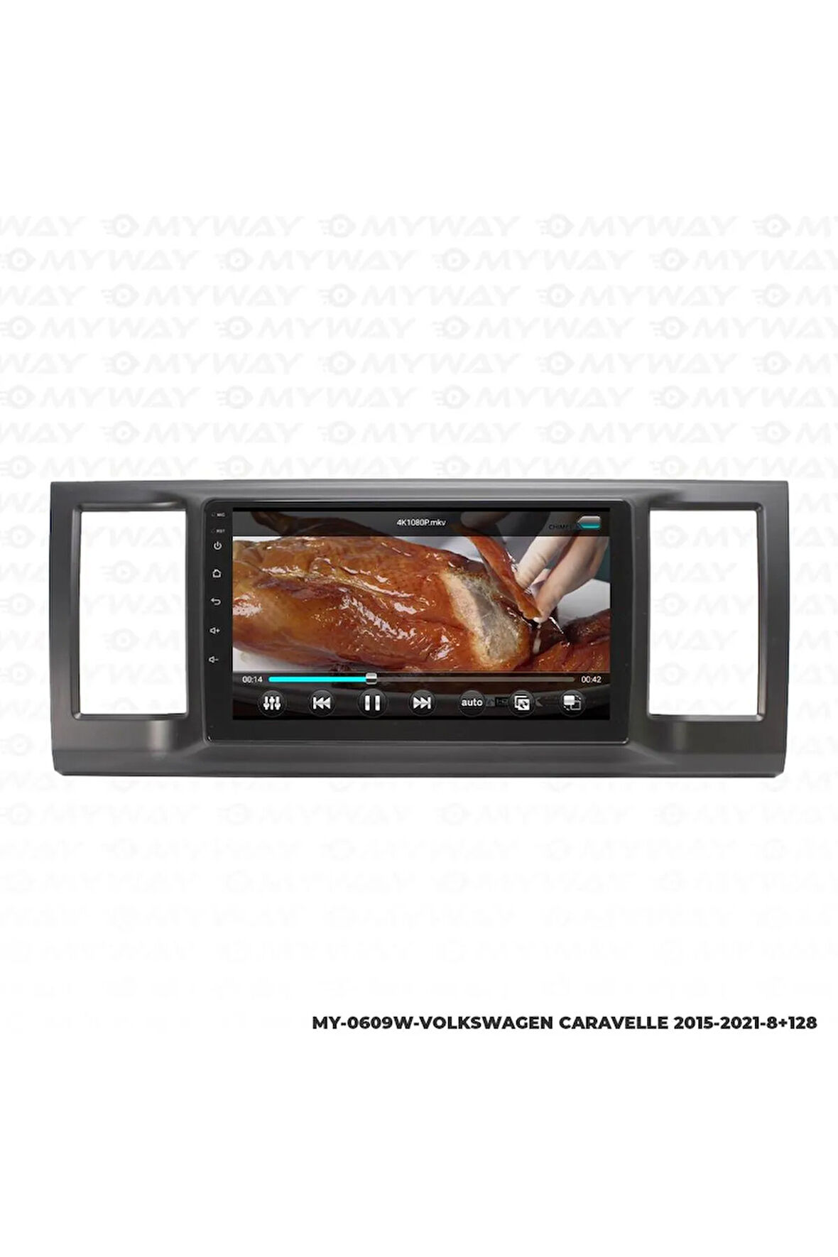 VOLKSWAGEN CARAVELLE ANDROİD 12 MULTİMEDYA CARPLAY 4GB RAM+64GB HDD 2015-2021 NAVİGASYON EKRAN