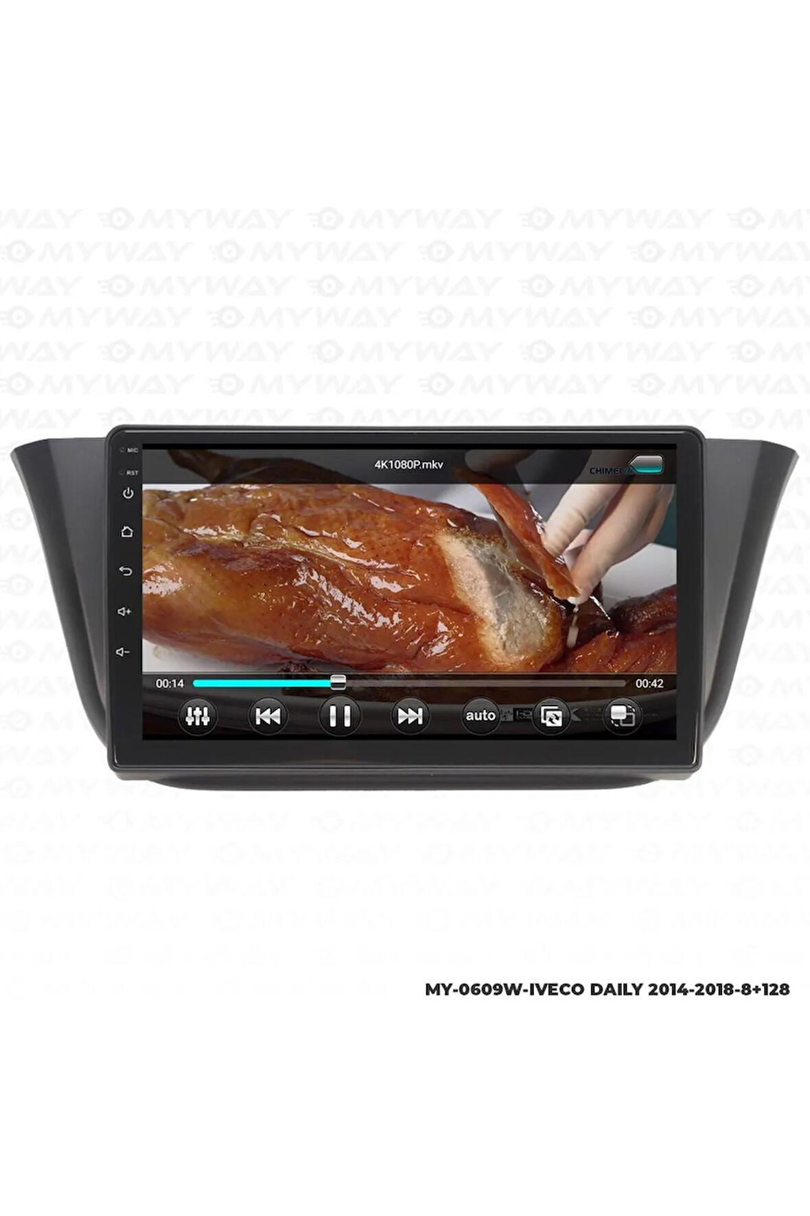 İVECO DAİLY ANDROİD 12 MULTİMEDYA CARPLAY 4GB RAM+64GB HDD NAVİGASYON EKRAN