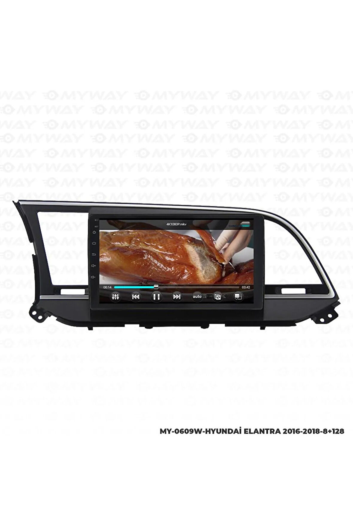 HYUNDAİ ELANTRA ANDROİD 12 MULTİMEDYA CARPLAY 4GB RAM+64GB HDD 2016-2018 NAVİGASYON EKRAN