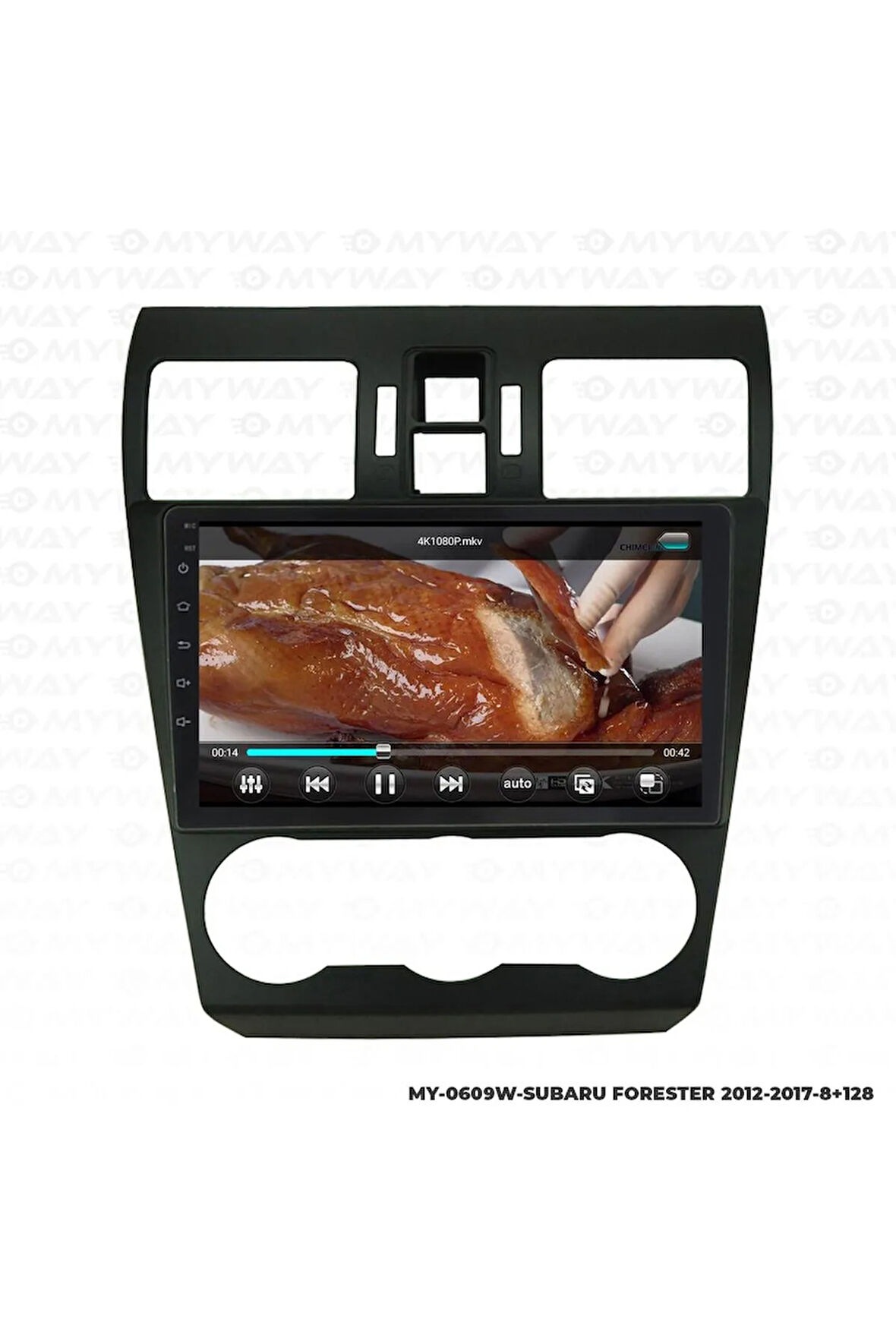 SUBARU FORESTER ANDROİD 12 MULTİMEDYA CARPLAY 4GB RAM+64GB HDD 2012-2017 NAVİGASYON EKRAN