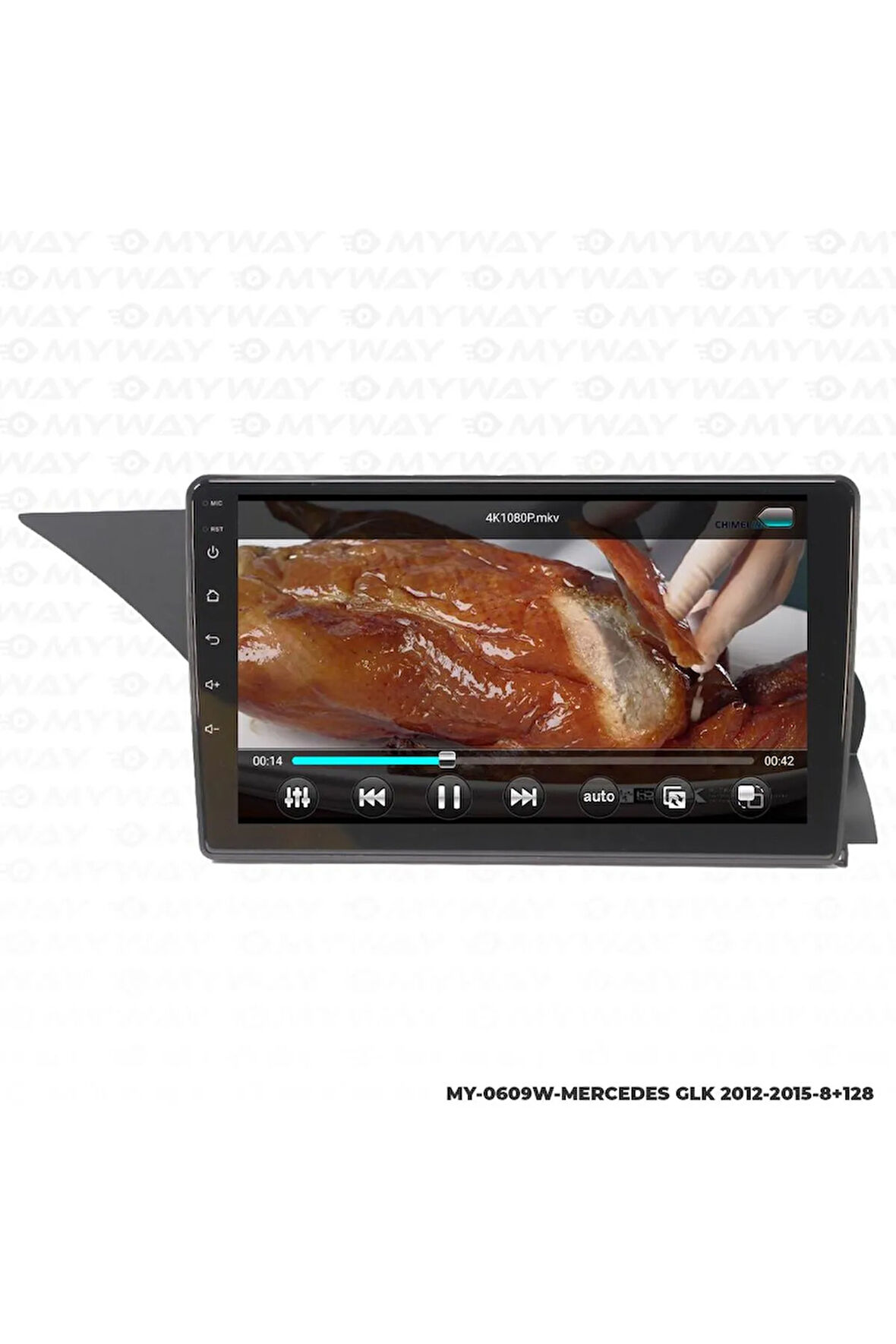 MERCEDES GLK ANDROİD 12 MULTİMEDYA CARPLAY 4GB RAM+64GB HDD NAVİGASYON EKRAN