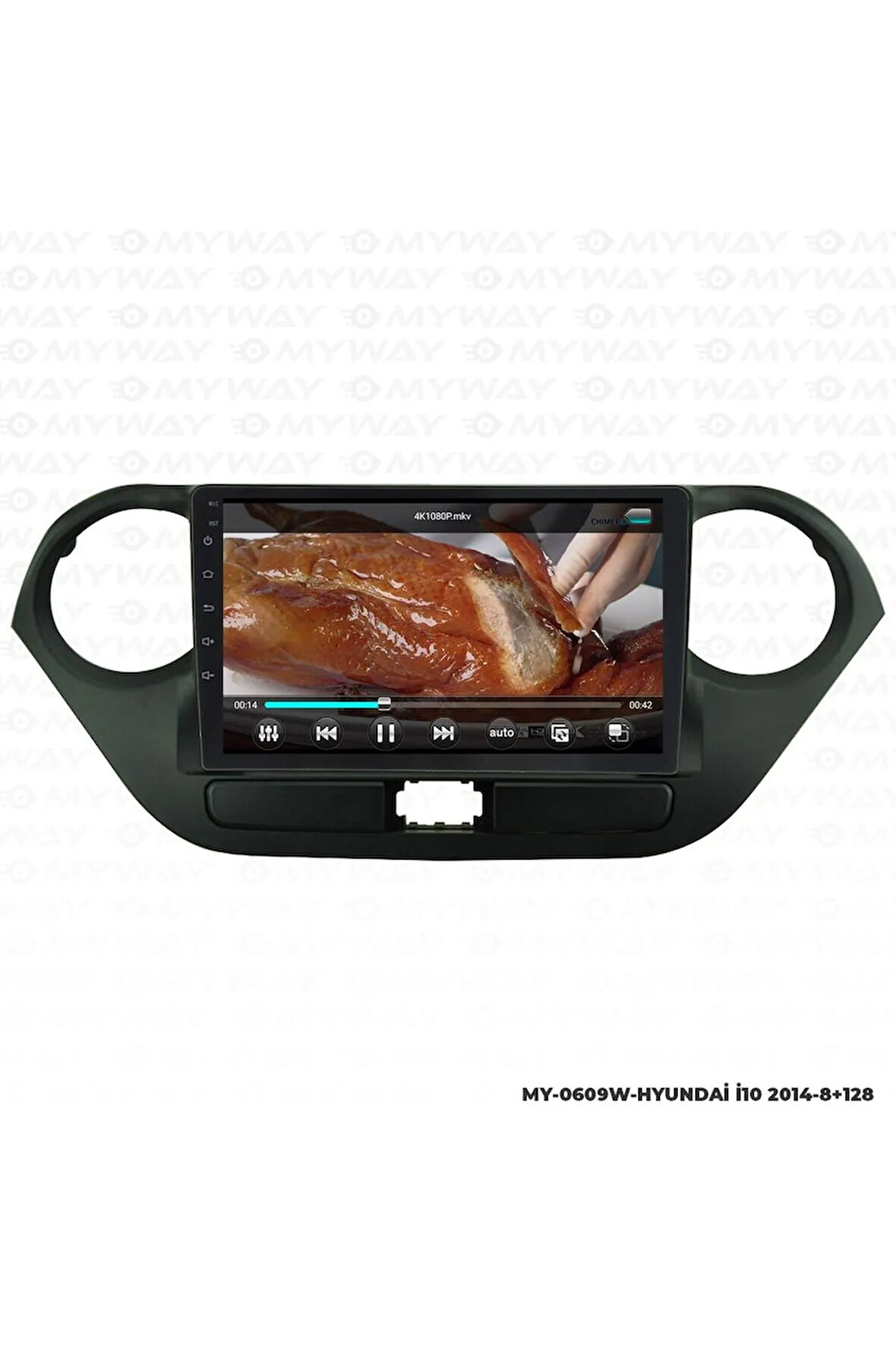 HYUNDAİ İ10 ANDROİD 12 MULTİMEDYA CARPLAY 4GB RAM+64GB HDD 2020-2021 NAVİGASYON EKRAN