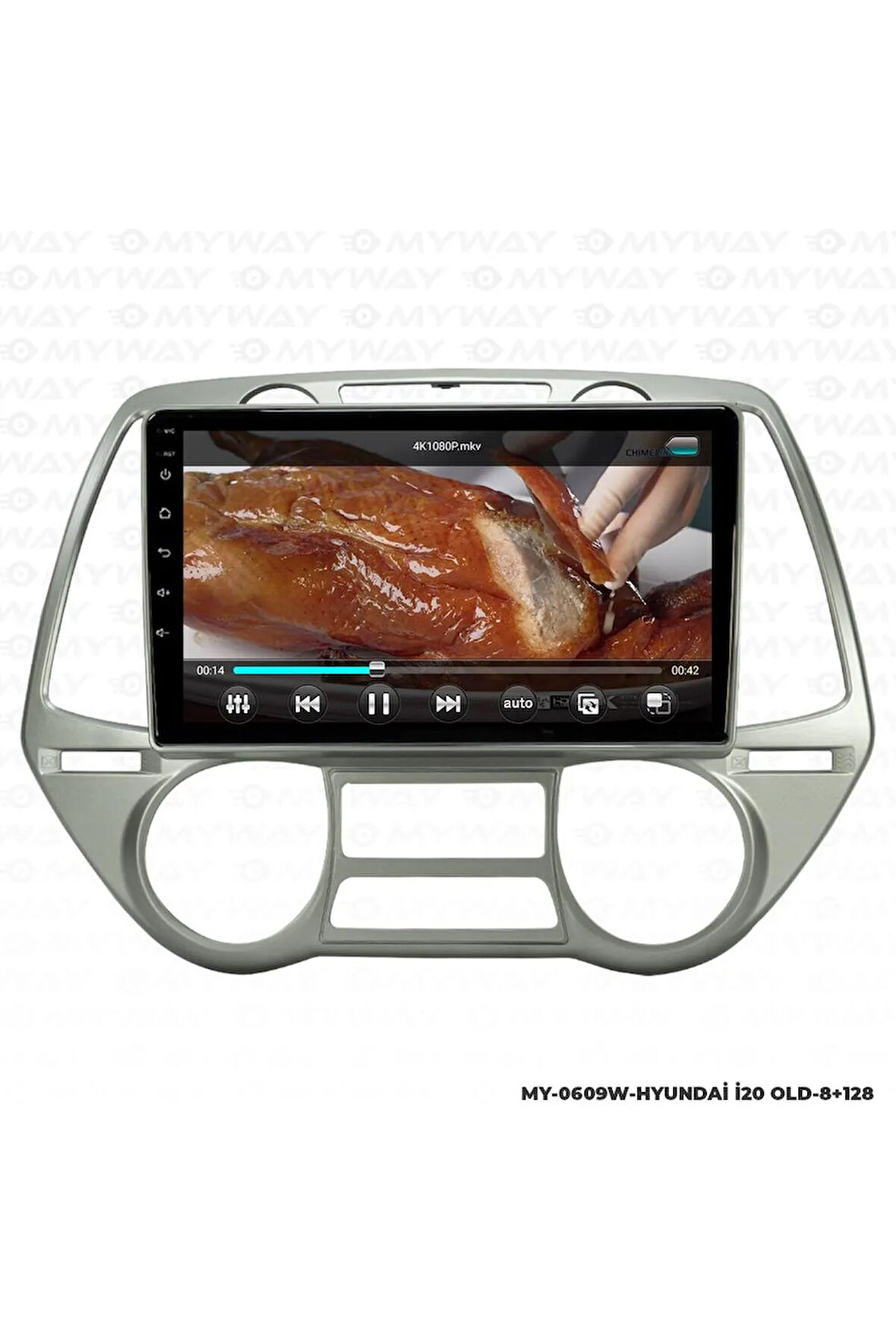 HYUNDAİ İ20 ANDROİD 12 MULTİMEDYA uyumlu  4GB RAM+64GB HDD NAVİGASYON EKRAN