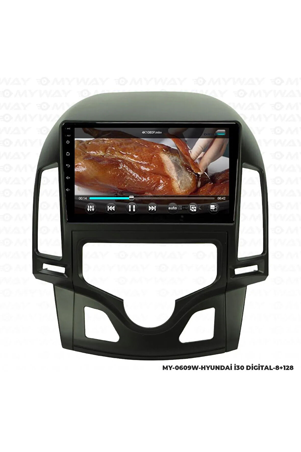 HYUNDAİ İ30 ANDROİD 12  Uyumlu MULTİMEDYA CARPLAY 4GB RAM+64GB HDD DİJİTAL NAVİGASYON EKRAN