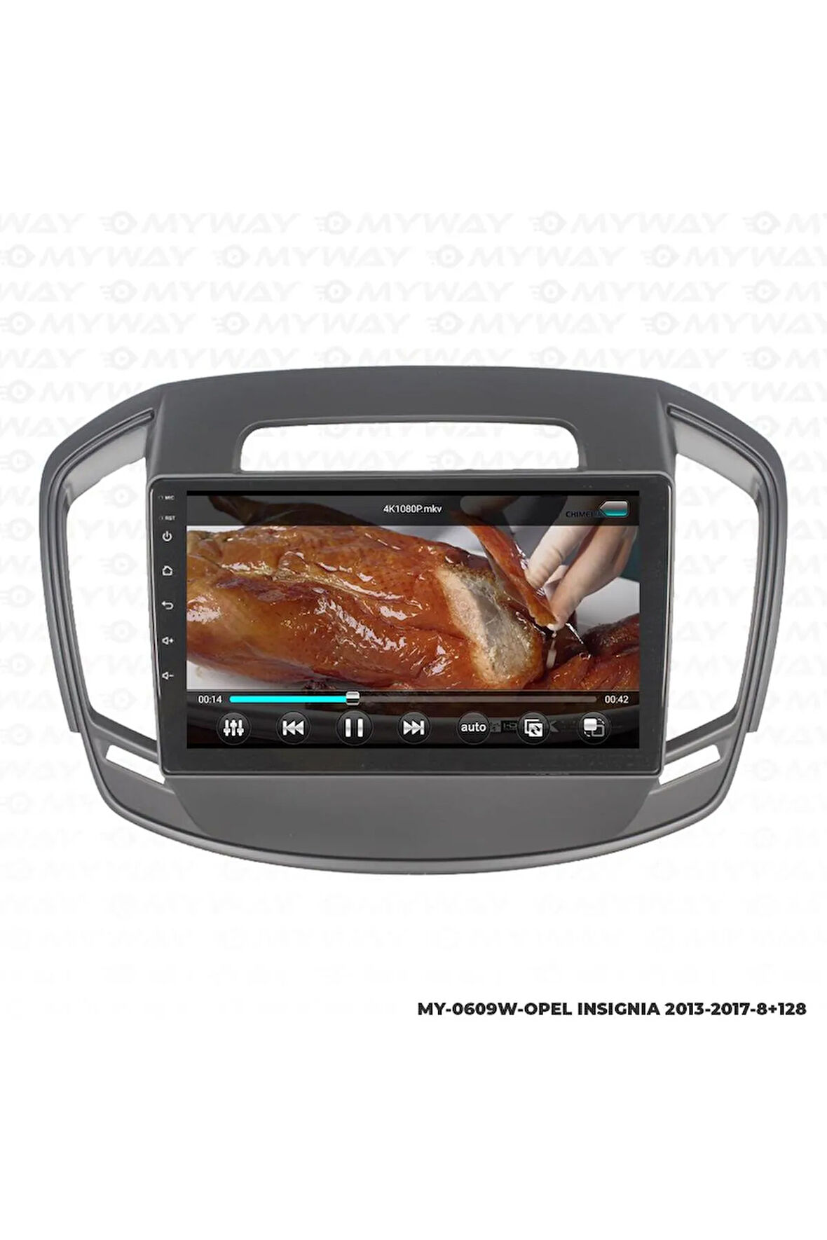 OPEL İNSİGNİA ANDROİD 12 MULTİMEDYA CARPLAY 4GB RAM+64GB HDD 2013-2017 NAVİGASYON EKRAN