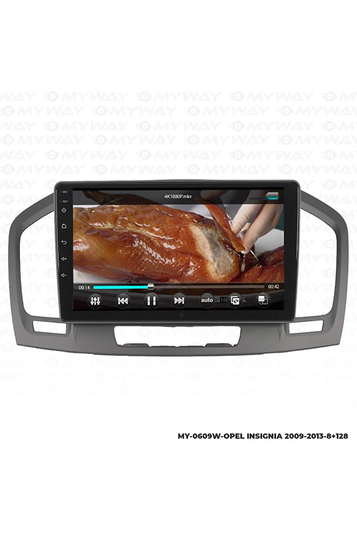 OPEL İNSİGNİA ANDROİD 12 MULTİMEDYA CARPLAY 4GB RAM+64GB HDD 2009-2013 NAVİGASYON EKRAN