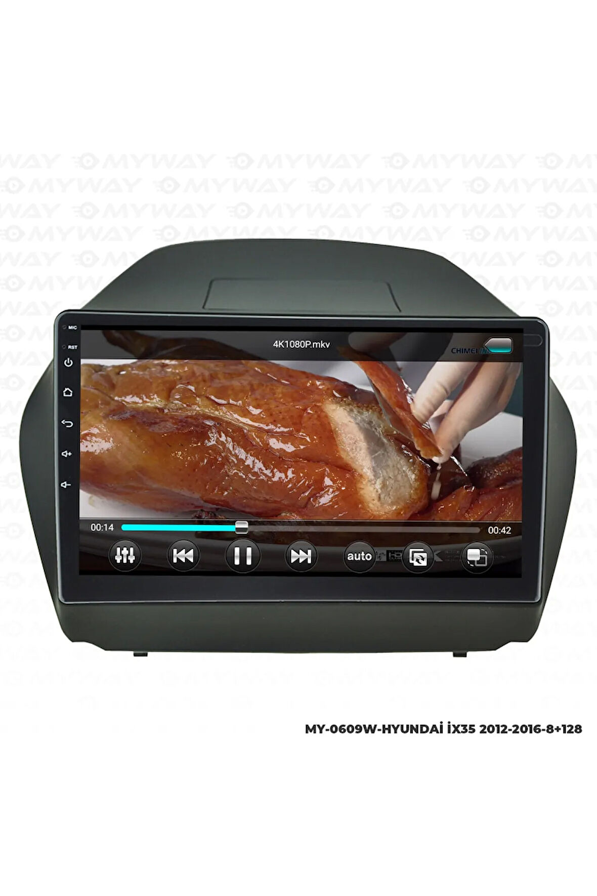 Hyundai Ix35 Android Carplay Multimedya Navigasyon Ekran Teyp 4gb+64gb