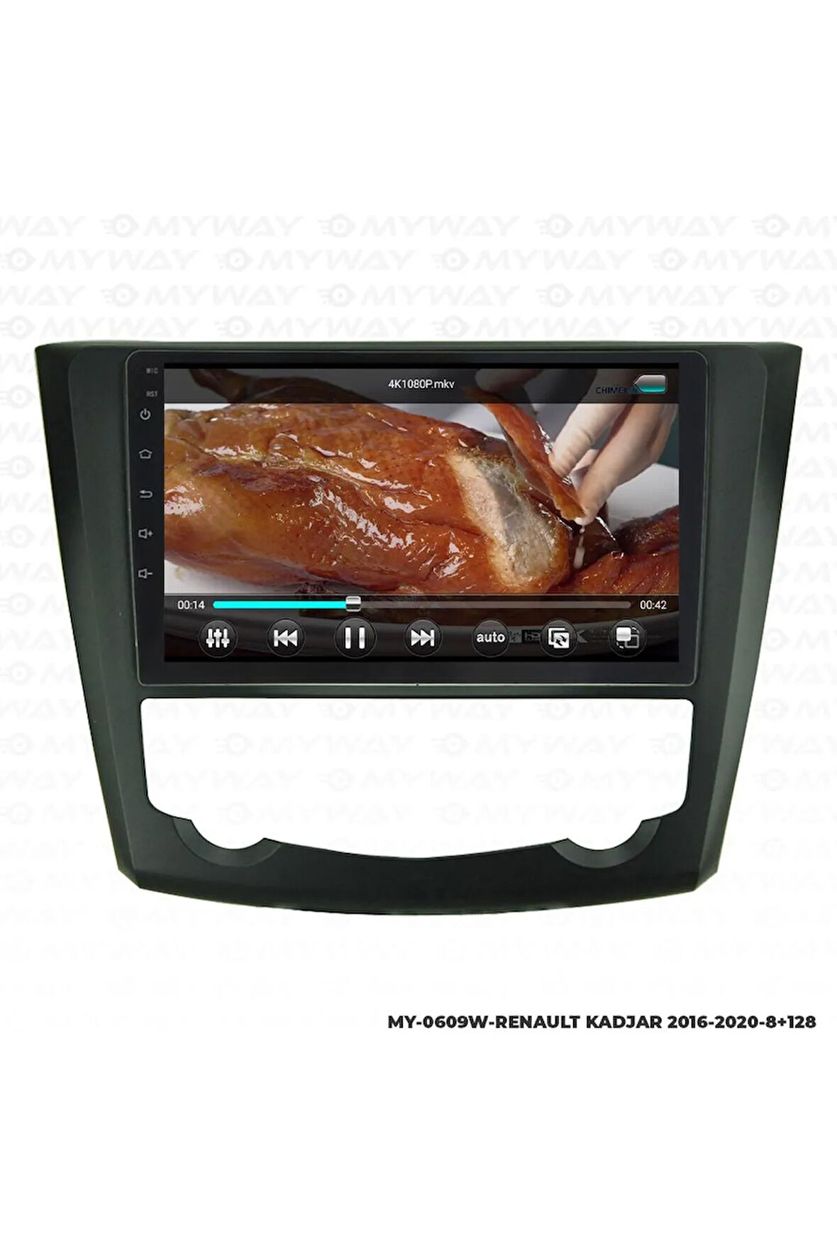 RENAULT KADJAR ANDROİD 12 MULTİMEDYA CARPLAY 4GB RAM+64GB HDD NAVİGASYON EKRAN