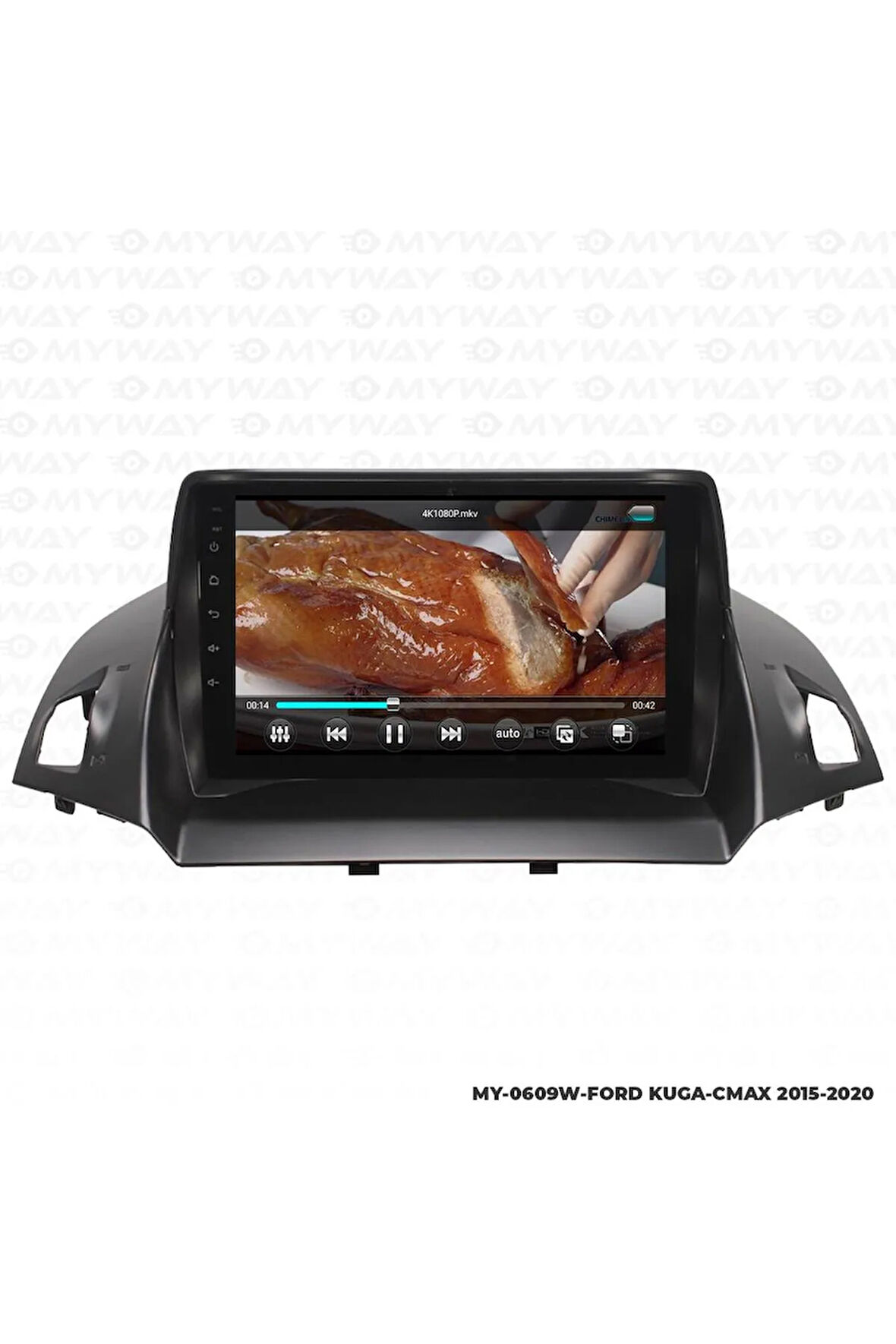 FORD KUGA ANDROİD 12 MULTİMEDYA CARPLAY 4GB RAM+64GB HDD NAVİGASYON EKRAN