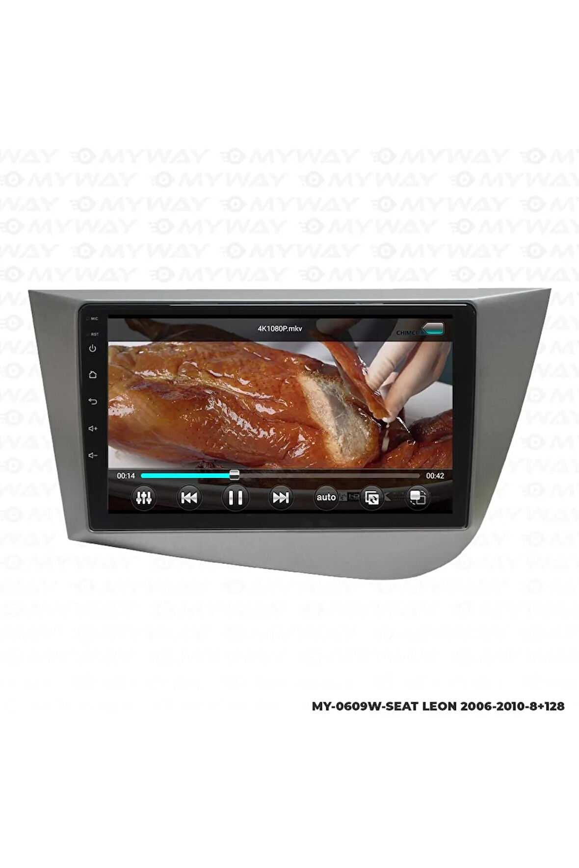 SEAT LEON ANDROİD 12 MULTİMEDYA CARPLAY 4GB RAM+64GB HDD 2006-2010 NAVİGASYON EKRAN