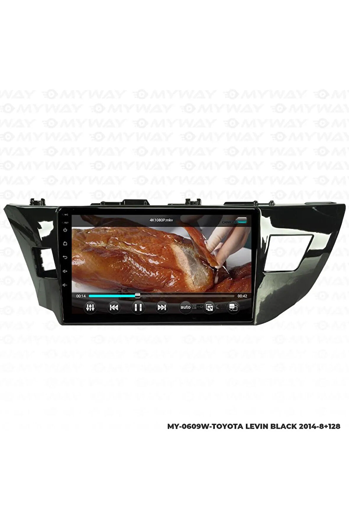 TOYOTA LEVİN ANDROİD 12 MULTİMEDYA CARPLAY 4GB RAM+64GB HDD NAVİGASYON EKRAN