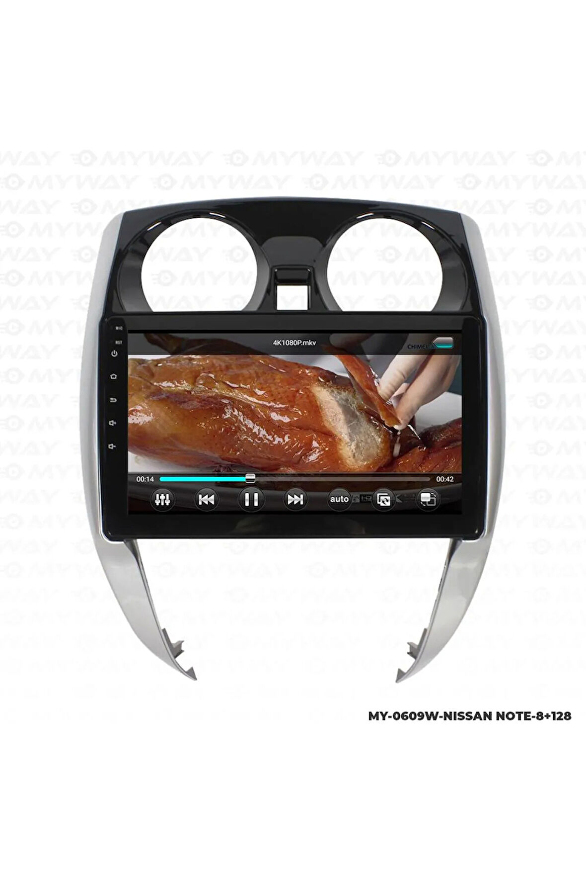 NİSSAN NOTE ANDROİD 12 MULTİMEDYA CARPLAY 4GB RAM+64GB HDD NAVİGASYON EKRAN