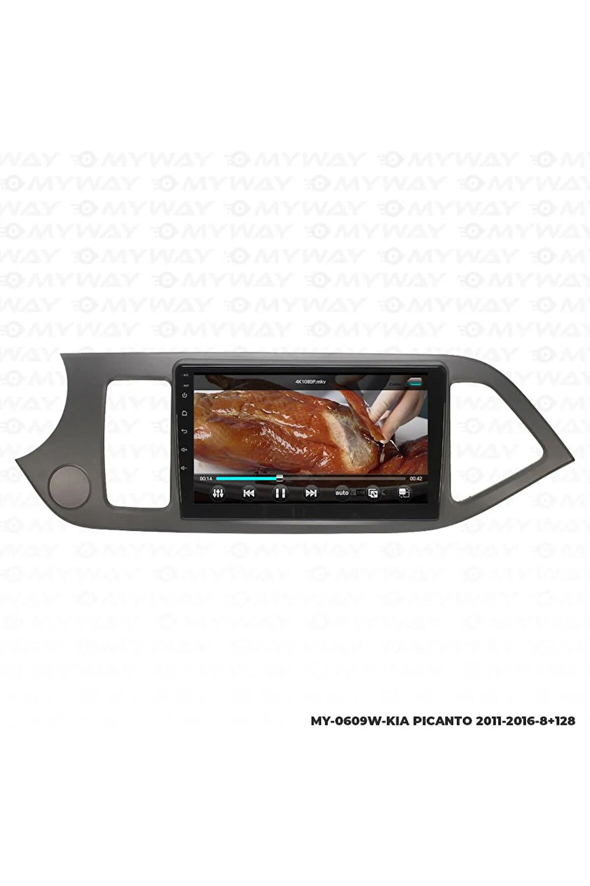 KİA PİCANTO ANDROİD 12 MULTİMEDYA CARPLAY 4GB RAM+64GB HDD 2011-2016 NAVİGASYON EKRAN