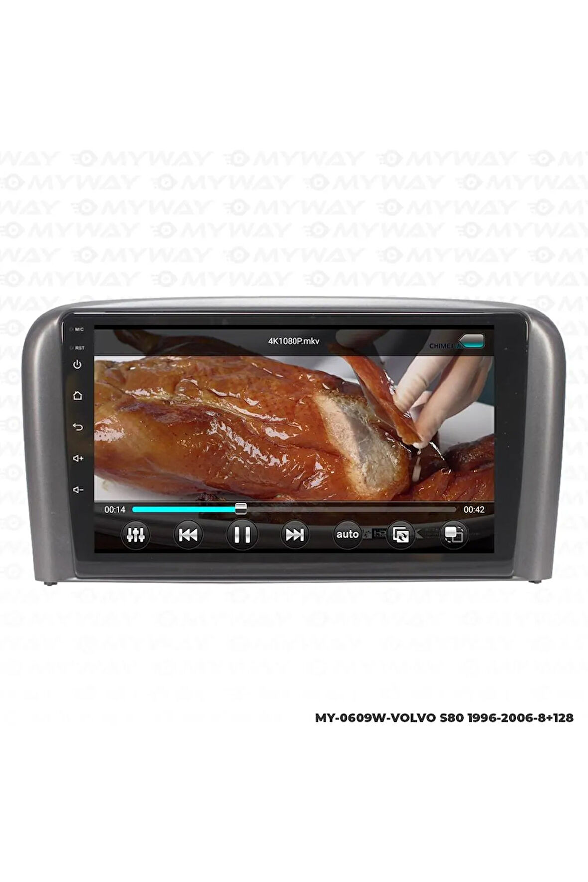 VOLVO S80 ANDROİD 12 MULTİMEDYA CARPLAY 4GB RAM+64GB HDD NAVİGASYON EKRAN