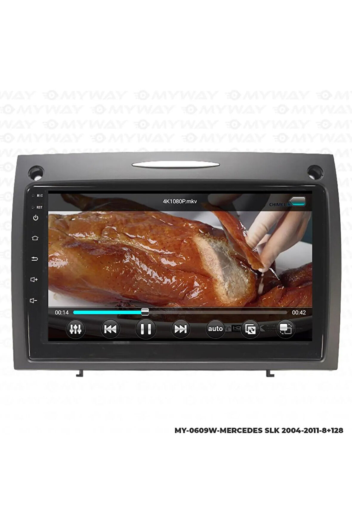 MERCEDES SLK ANDROİD 12 MULTİMEDYA CARPLAY 4GB RAM+64GB HDD NAVİGASYON EKRAN