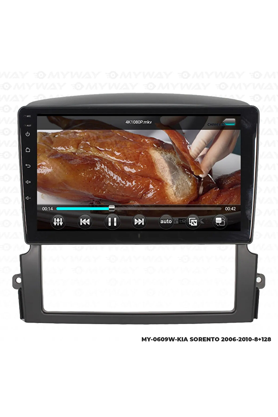 Kia Sorento Android Carplay Multimedya Navigasyon Ekran Teyp 4gb+64gb