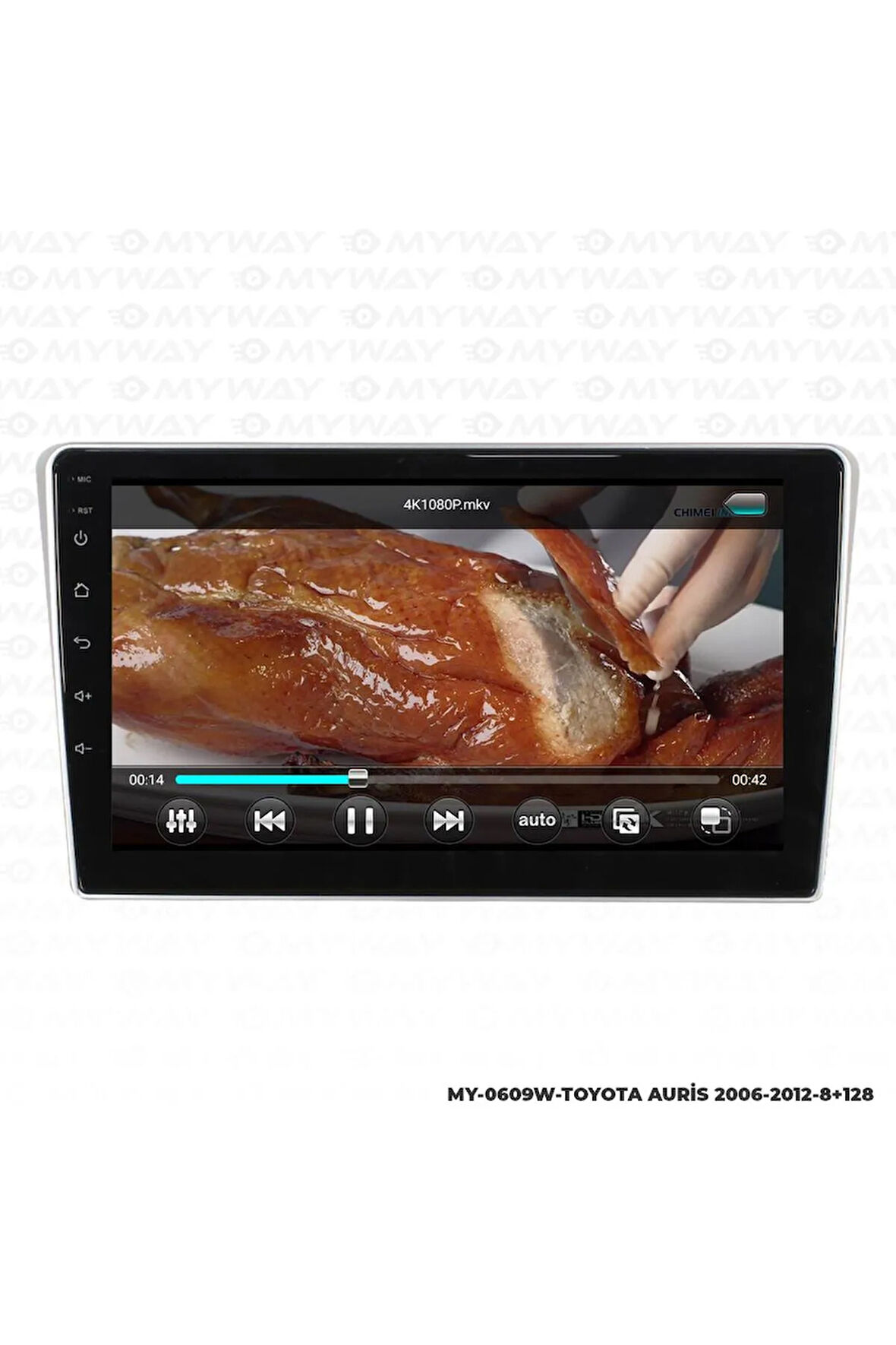 TOYOTA AURİS ANDROİD 12 MULTİMEDYA CARPLAY 4GB RAM+64GB HDD NAVİGASYON EKRAN