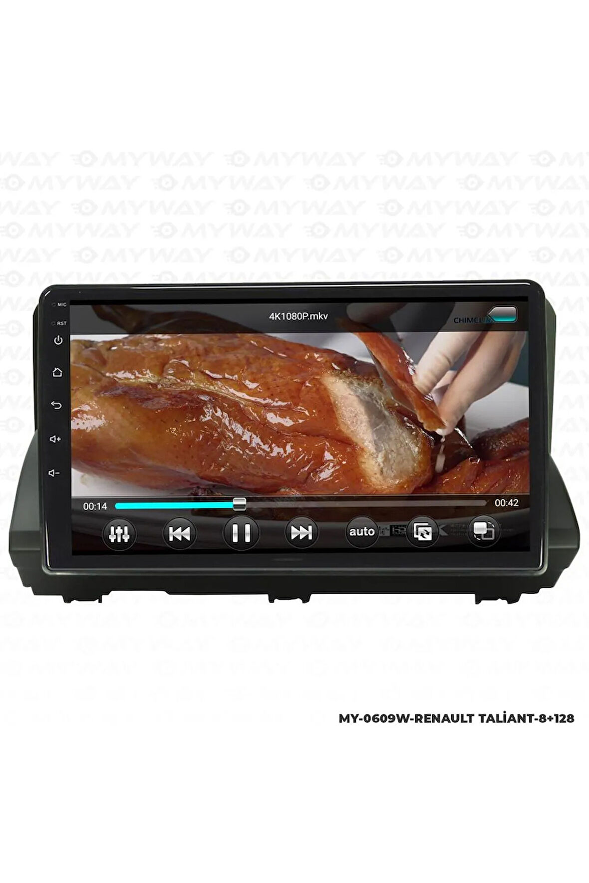 RENAULT TALİANT ANDROİD 12 MULTİMEDYA CARPLAY 4GB RAM+64GB HDD NAVİGASYON EKRAN