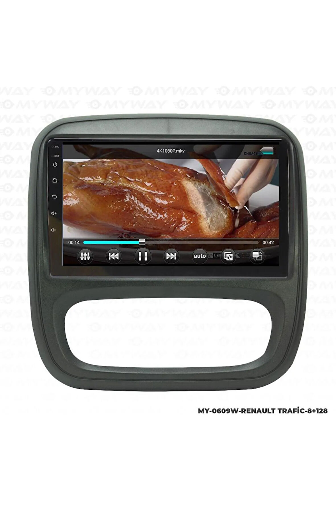 RENAULT TRAFİC ANDROİD 12 MULTİMEDYA CARPLAY 4GB RAM+64GB HDD NAVİGASYON EKRAN