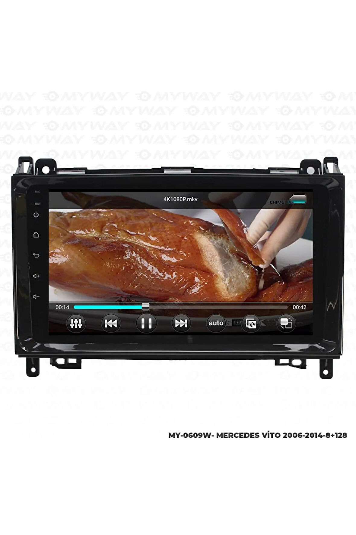 MERCEDES VİTO ANDROİD 12 MULTİMEDYA CARPLAY 4GB RAM+64GB HDD 2006-2014 NAVİGASYON EKRAN