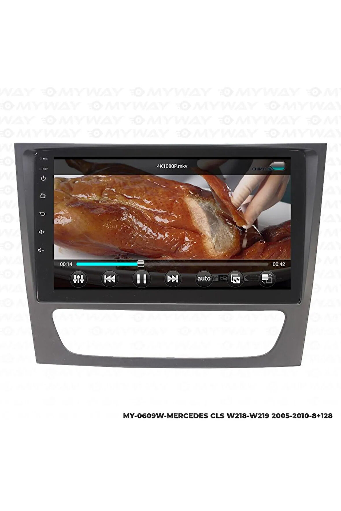 MERCEDES CLK W218 ANDROİD 12 MULTİMEDYA CARPLAY 4GB RAM+64GB HDD NAVİGASYON EKRAN