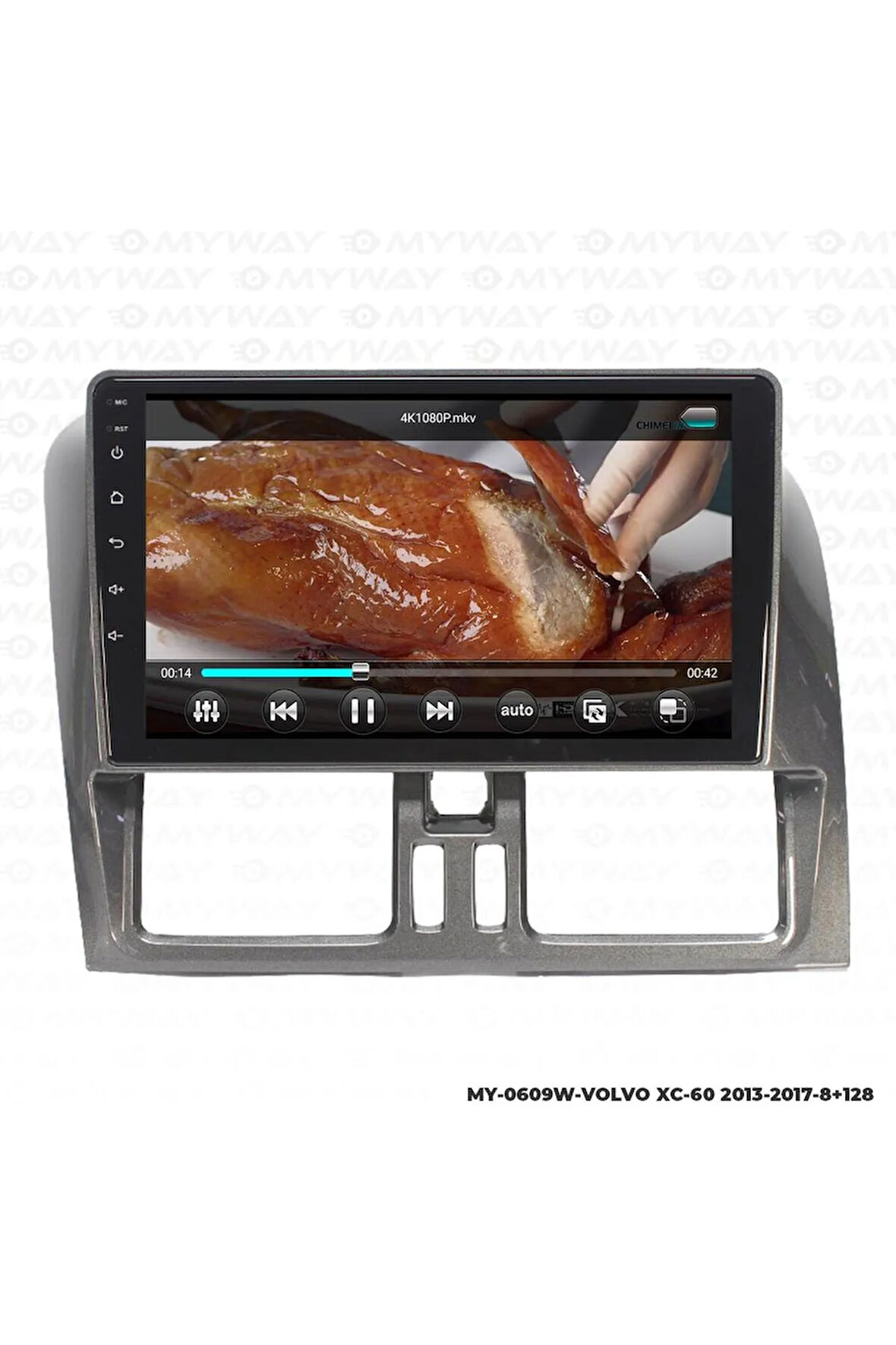 VOLVO XC-60 ANDROİD 12 MULTİMEDYA CARPLAY 4GB RAM+64GB HDD NAVİGASYON EKRAN