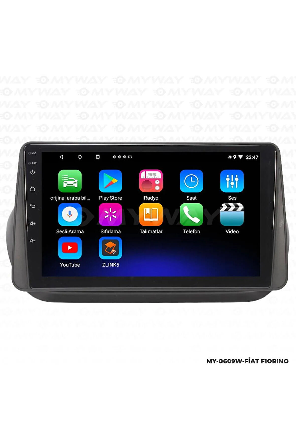 PEUGEOT BİPPER ANDROİD 12 MULTİMEDYA CARPLAY 2GB RAM+32GB HDD NAVİGASYON EKRAN