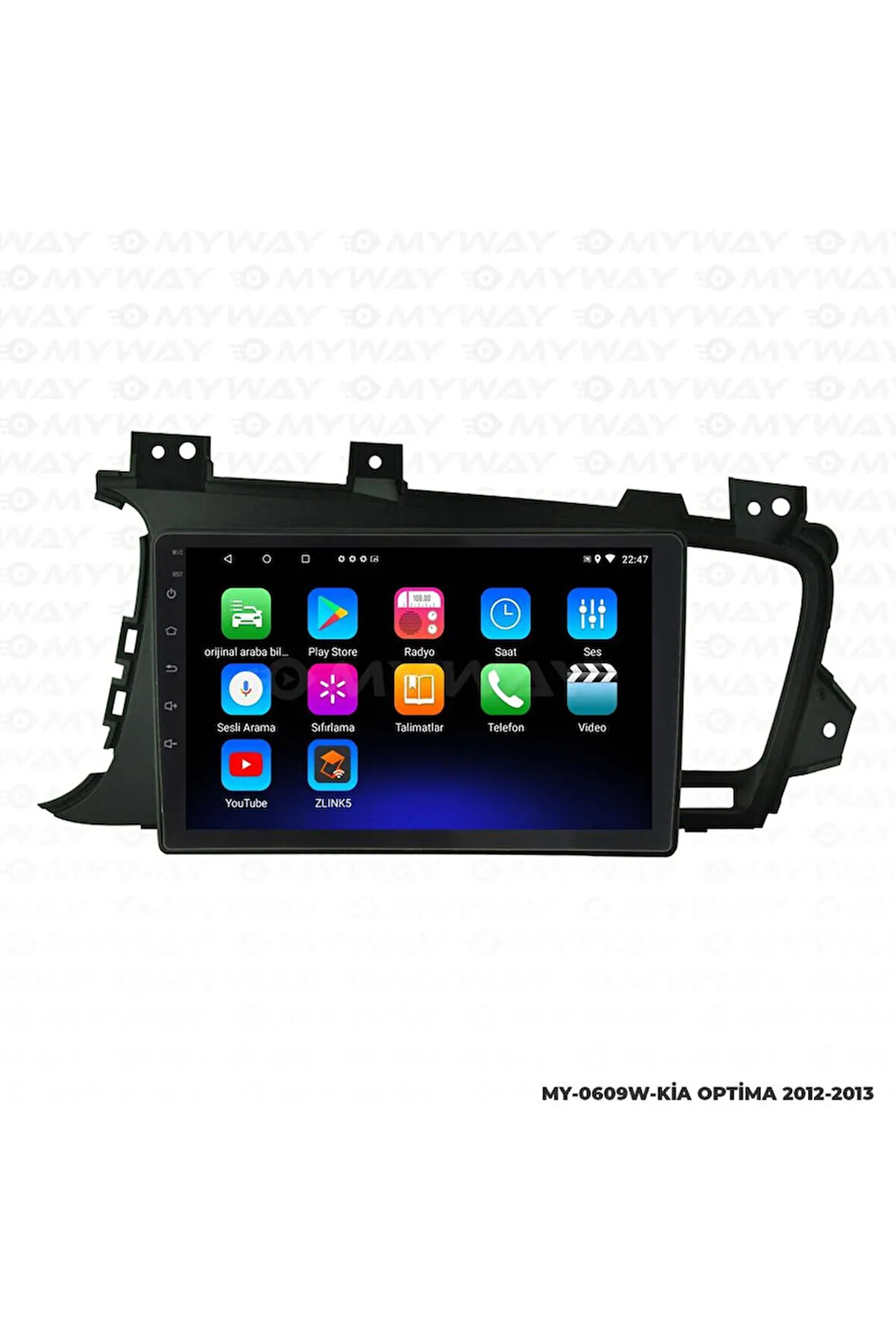 KİA OPTİMA ANDROİD 12 MULTİMEDYA CARPLAY 2GB RAM+32GB HDD NAVİGASYON EKRAN